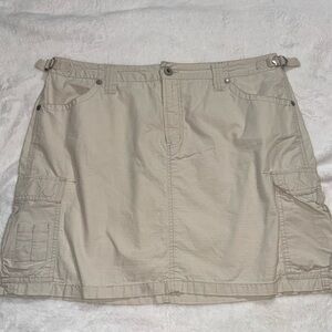 Khaki Jeanstar Athletic Skirt Size 14